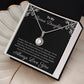 Bonus Daughter Gift, Gift for Step Daughter, Wedding Gifts, Step Daughter Necklace Gift to Step Daughter from Bride Groom, Stepmother BIRTHDAY Giftift