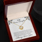 Bonus Daughter Gift, Gift for Step Daughter, Wedding Gifts, Step Daughter Necklace Gift to Step Daughter from Bride Groom, Stepmother BIRTHDAY